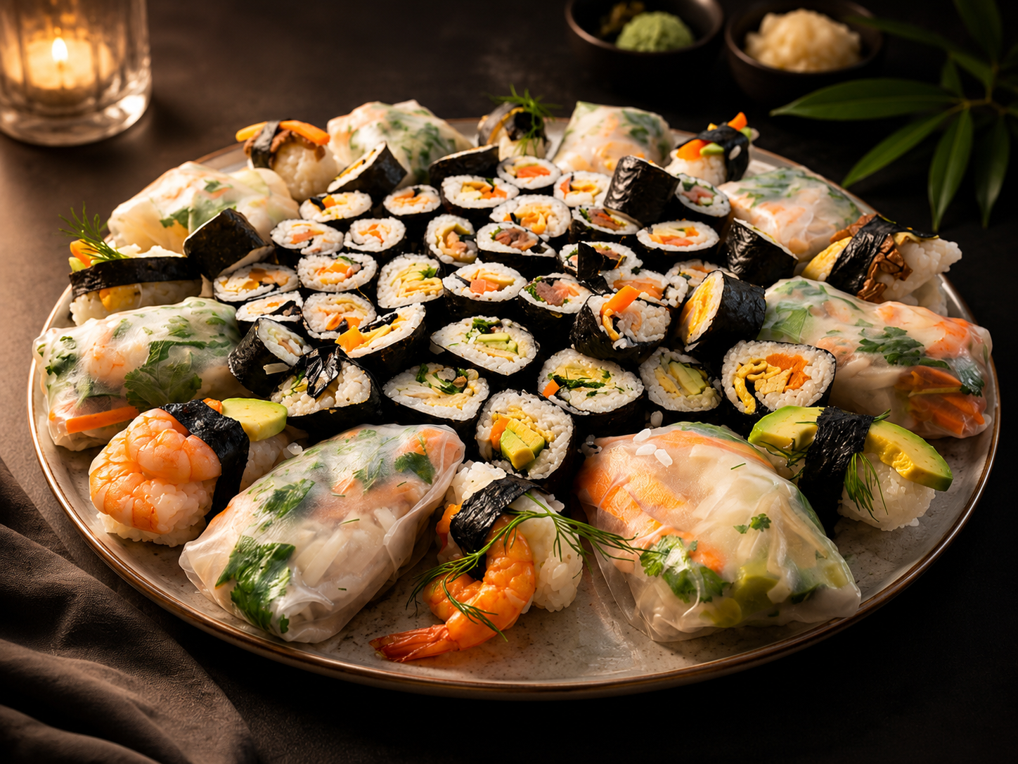 Mediterrane Antipasti und Grillplatten